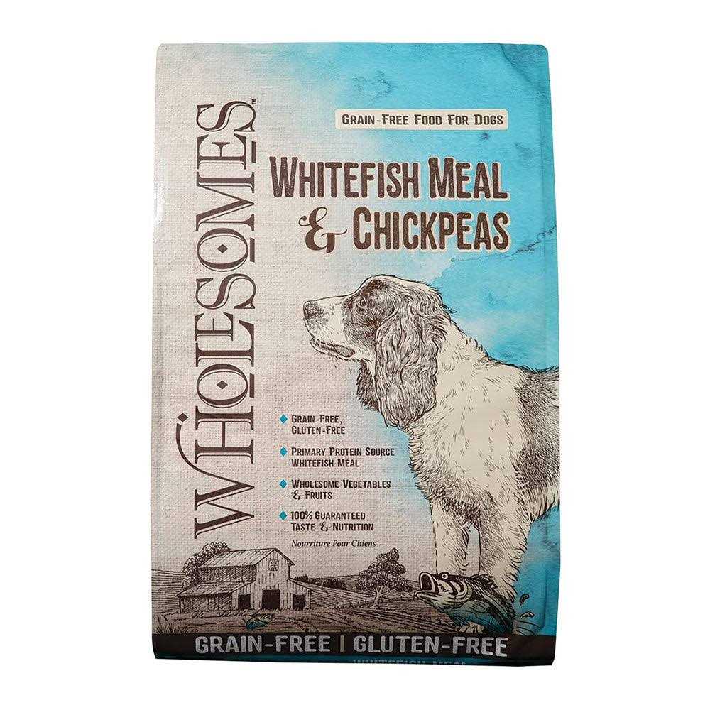 Wholesomes Whitefish Meal & Chickpeas Grain-Free Dry Dog Food - Healthber