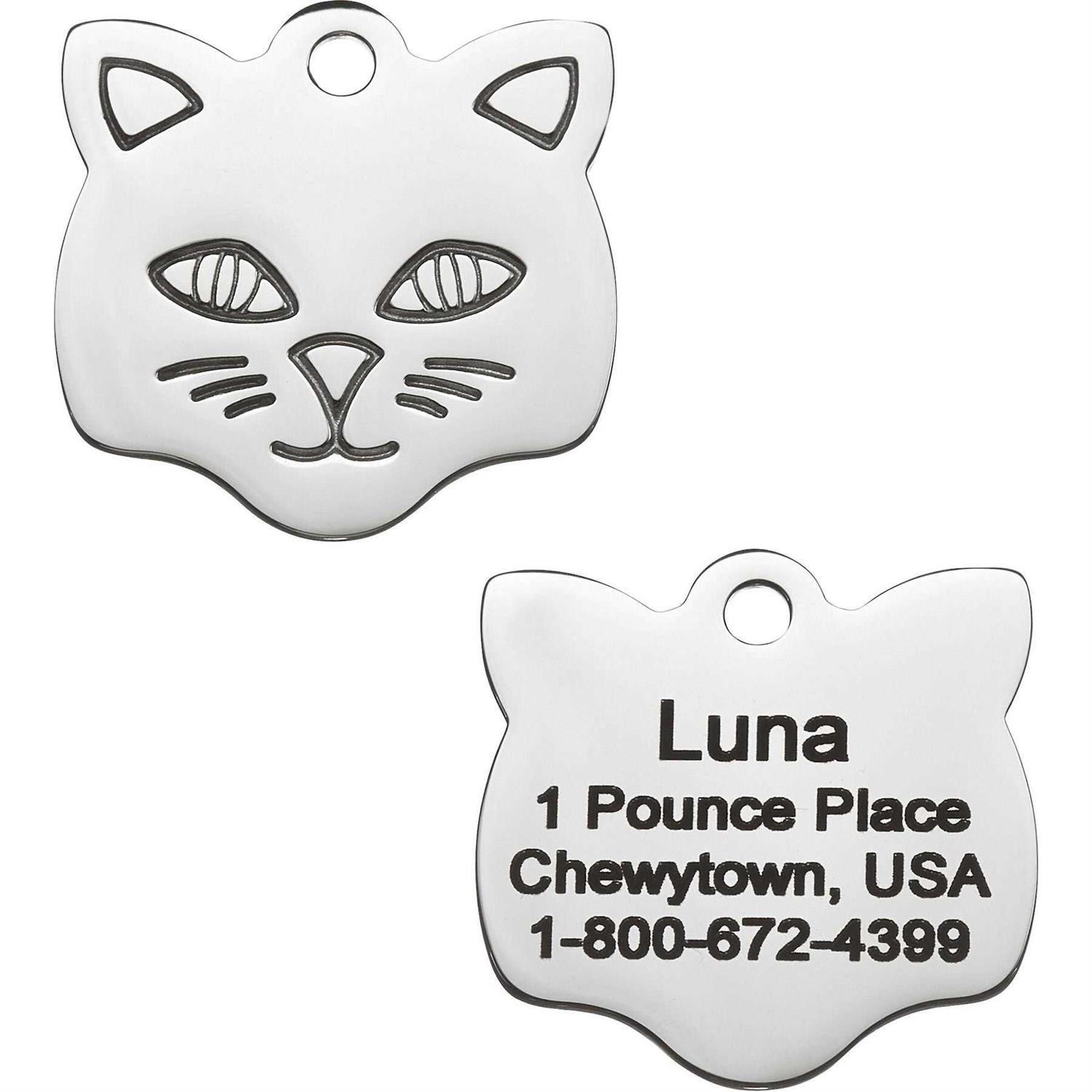 Frisco Stainless Steel Personalized Dog & Cat ID Tag - Healthber