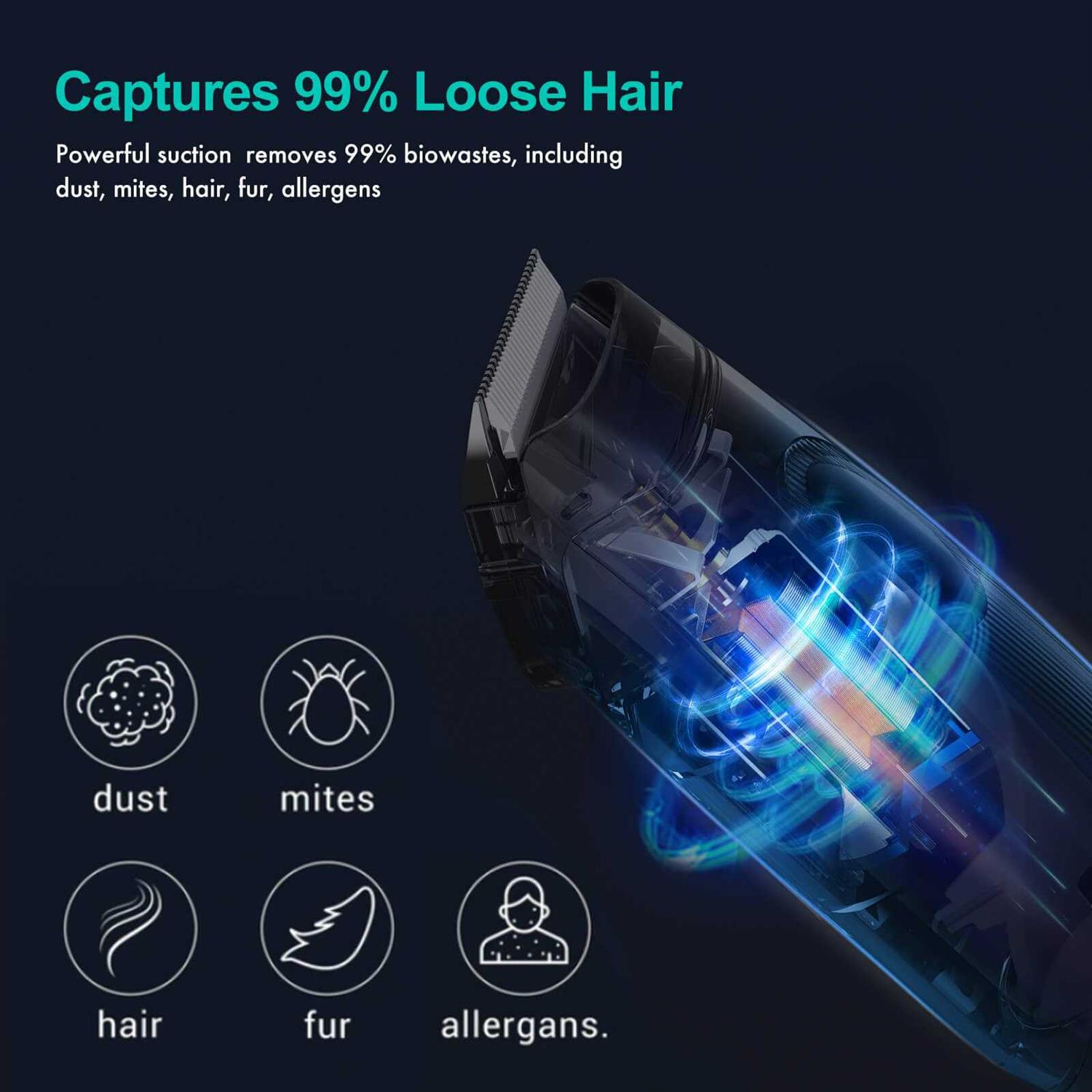 Neakasa by neabot P1 Pro Pet Grooming Kit & Vacuum Suction 99% Pet Hair - Healthber