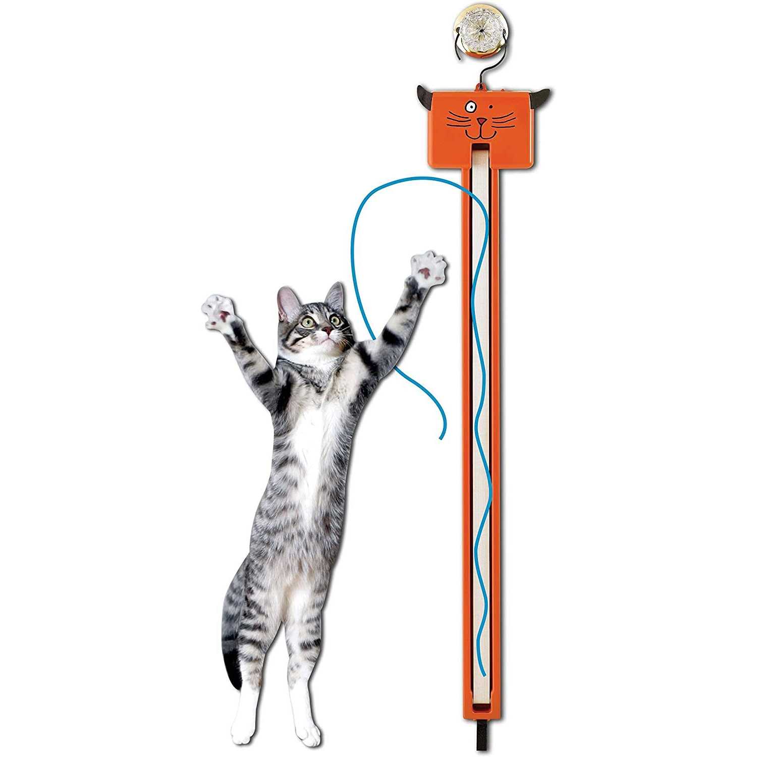 Moody Pet Fling-Ama-String Cat Toy - Healthber