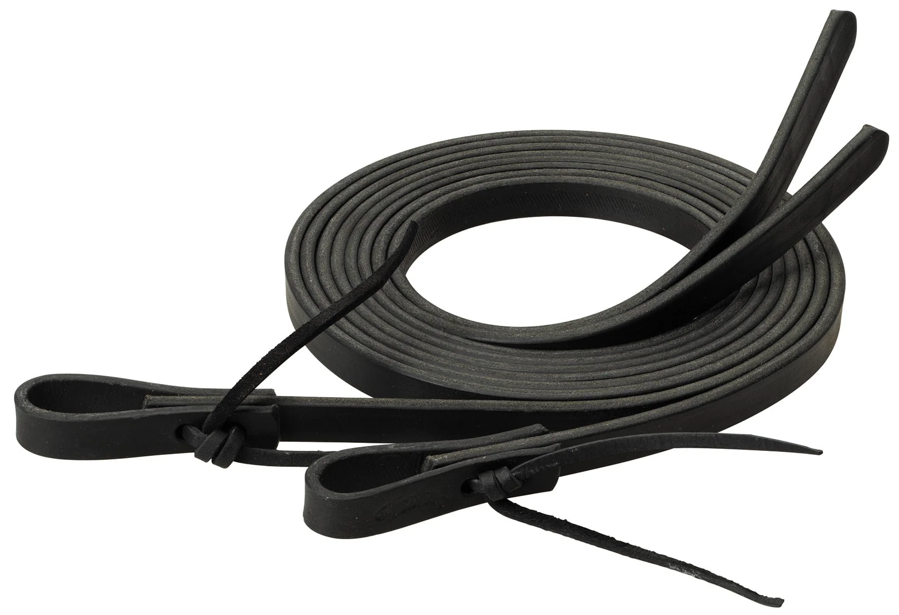 Weaver Black Latigo Split Reins - Healthber