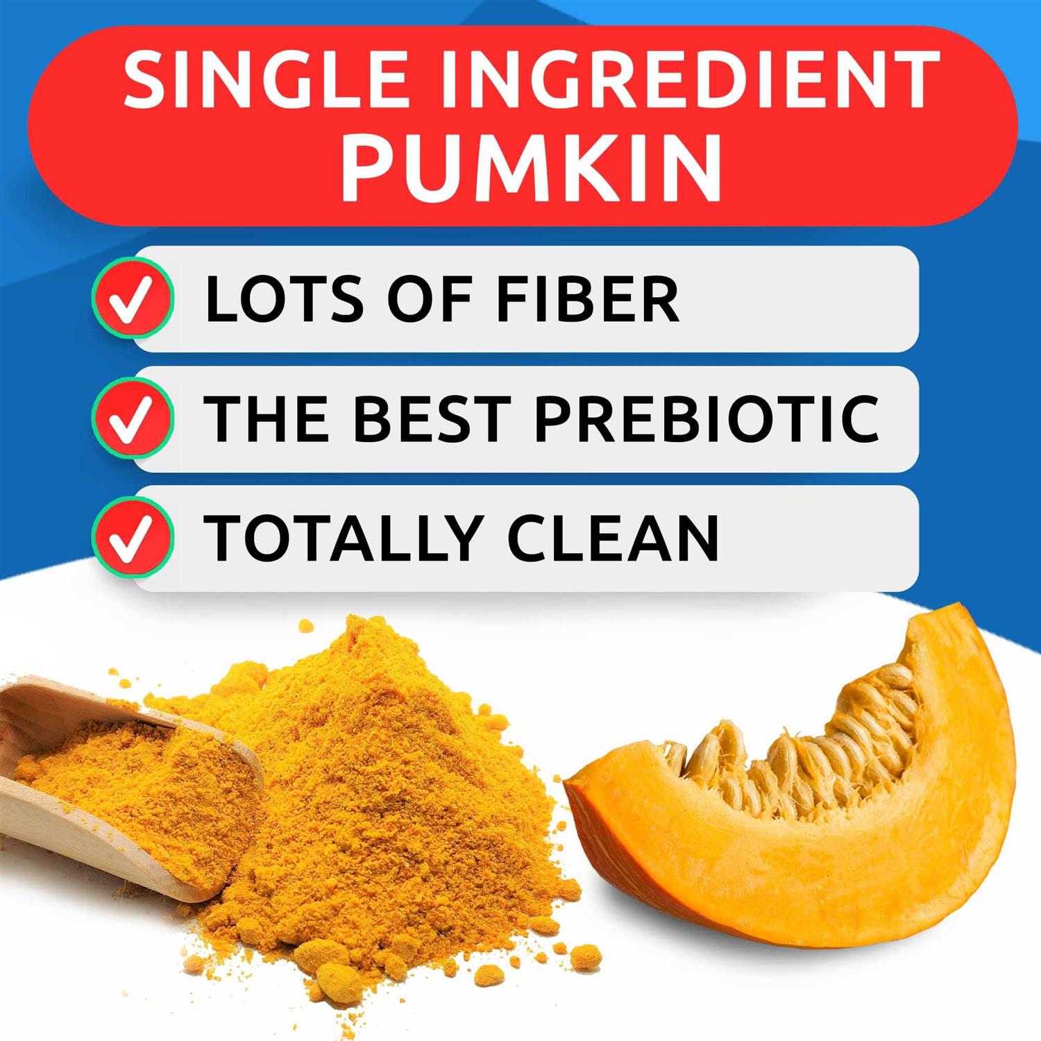Bark&Spark Pumpkin for Dogs 8.1oz Powdered Fiber Supplement and Stool Softener - Healthber