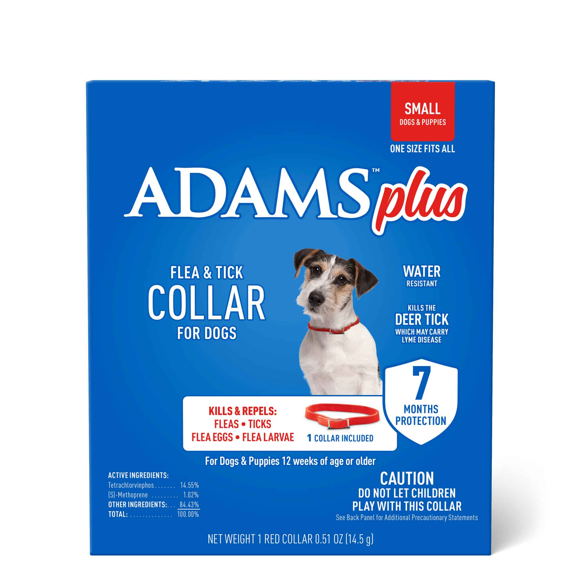 Adams Plus Dog Flea & Tick Collar - Healthber