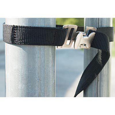 Black Poly Gate Strap, 4' L - Healthber