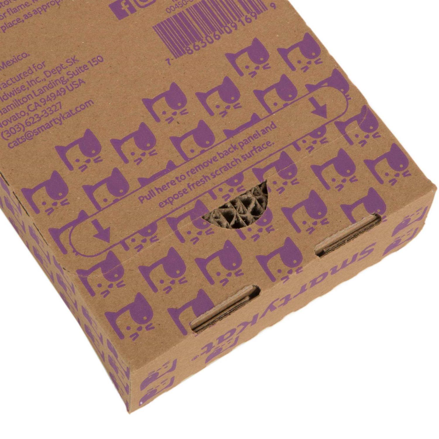 SmartyKat Scratch Up+ Catnip Infused Corrugated Hanging Cat Scratcher - Healthber