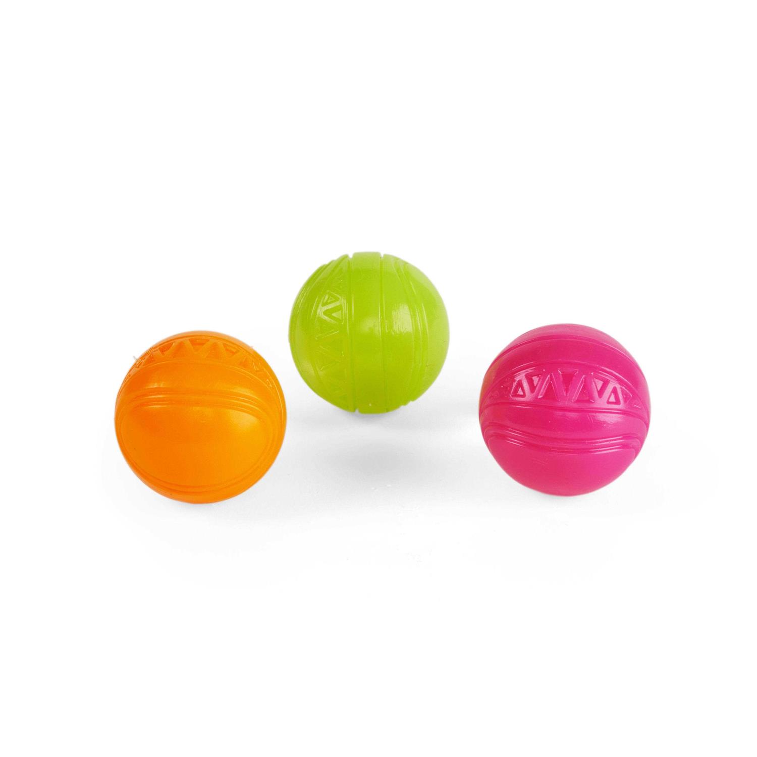 Leaps & Bounds Glow Ball Assortment Dog Toy - Healthber