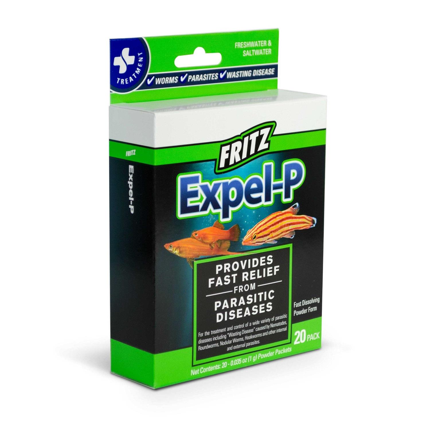 Fritz Aquatics Expel P Parasitic Disease Treatment - Healthber