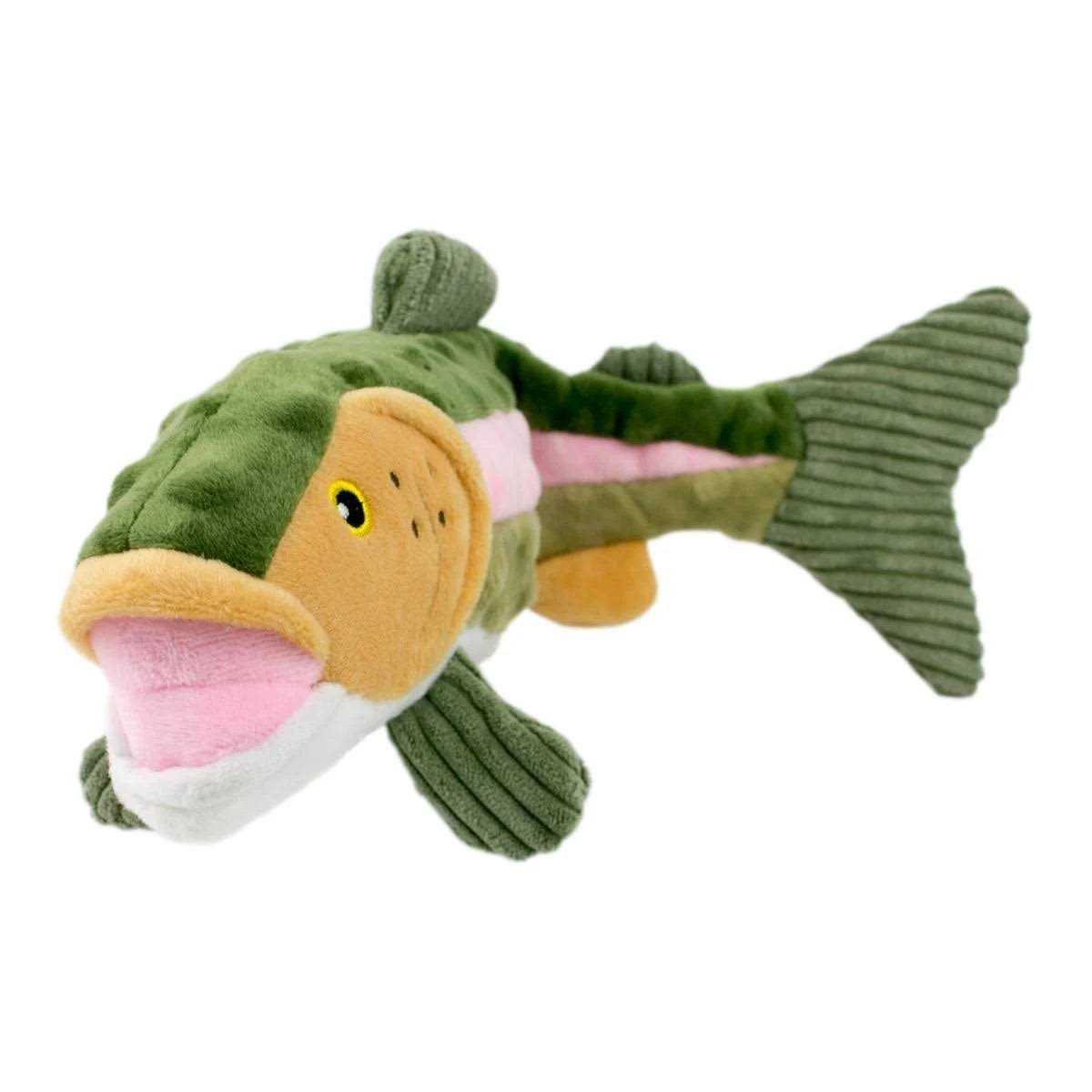 Tall Tails Animated Trout Dog Toy - Healthber