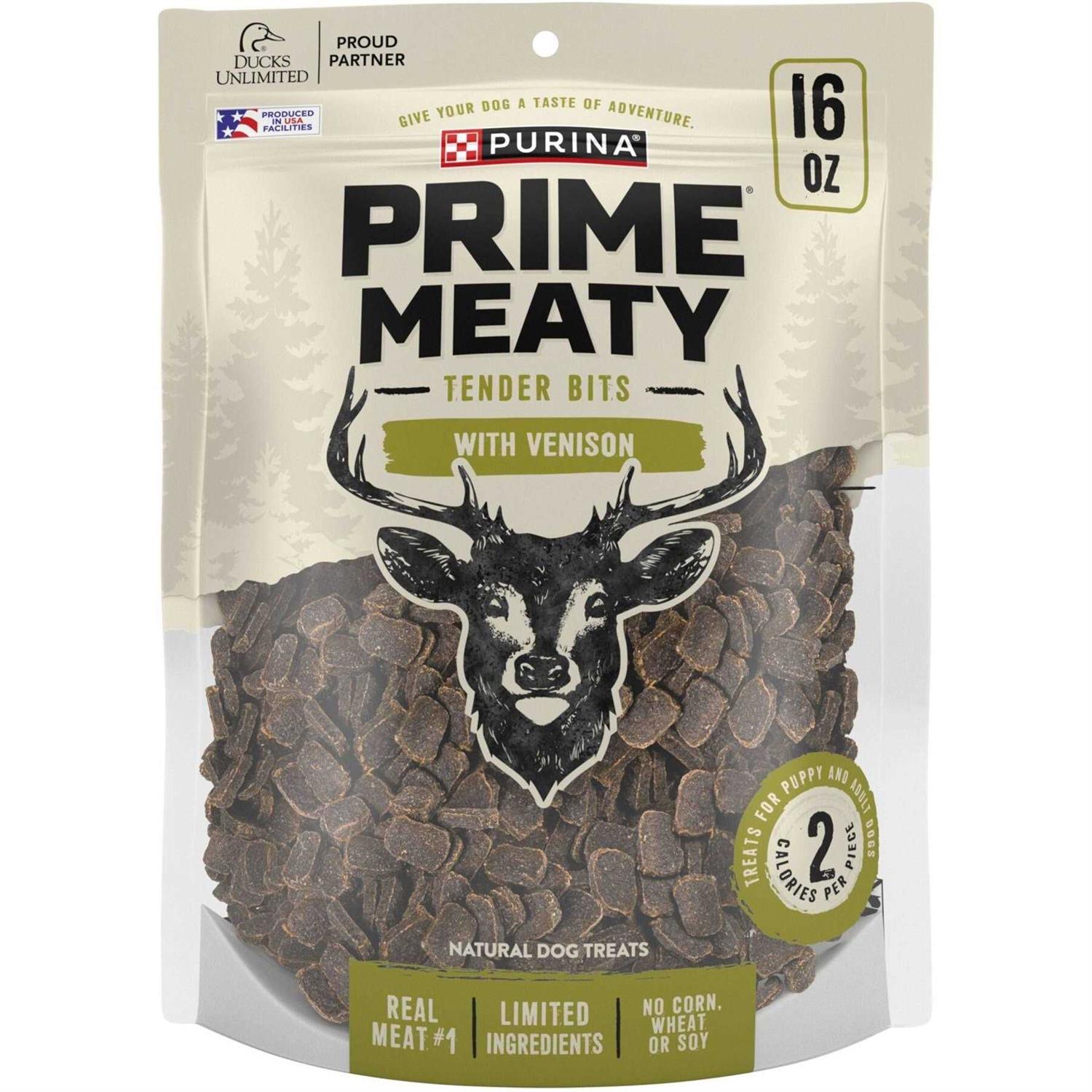 Purina Prime Bits with Wild Venison Natural Dog Treats - Healthber