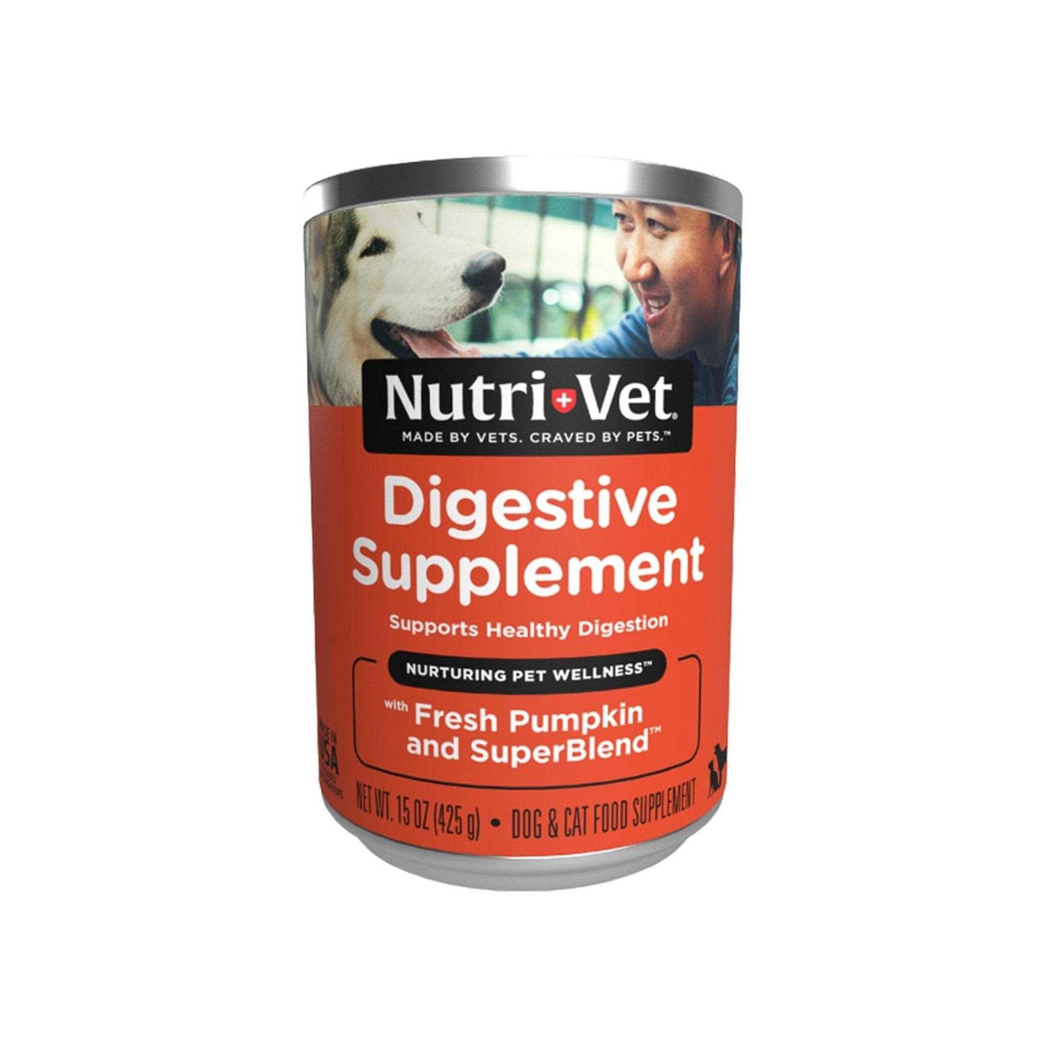 Nutri-Vet Digestive Support Pumpkin Dog Supplement - Healthber