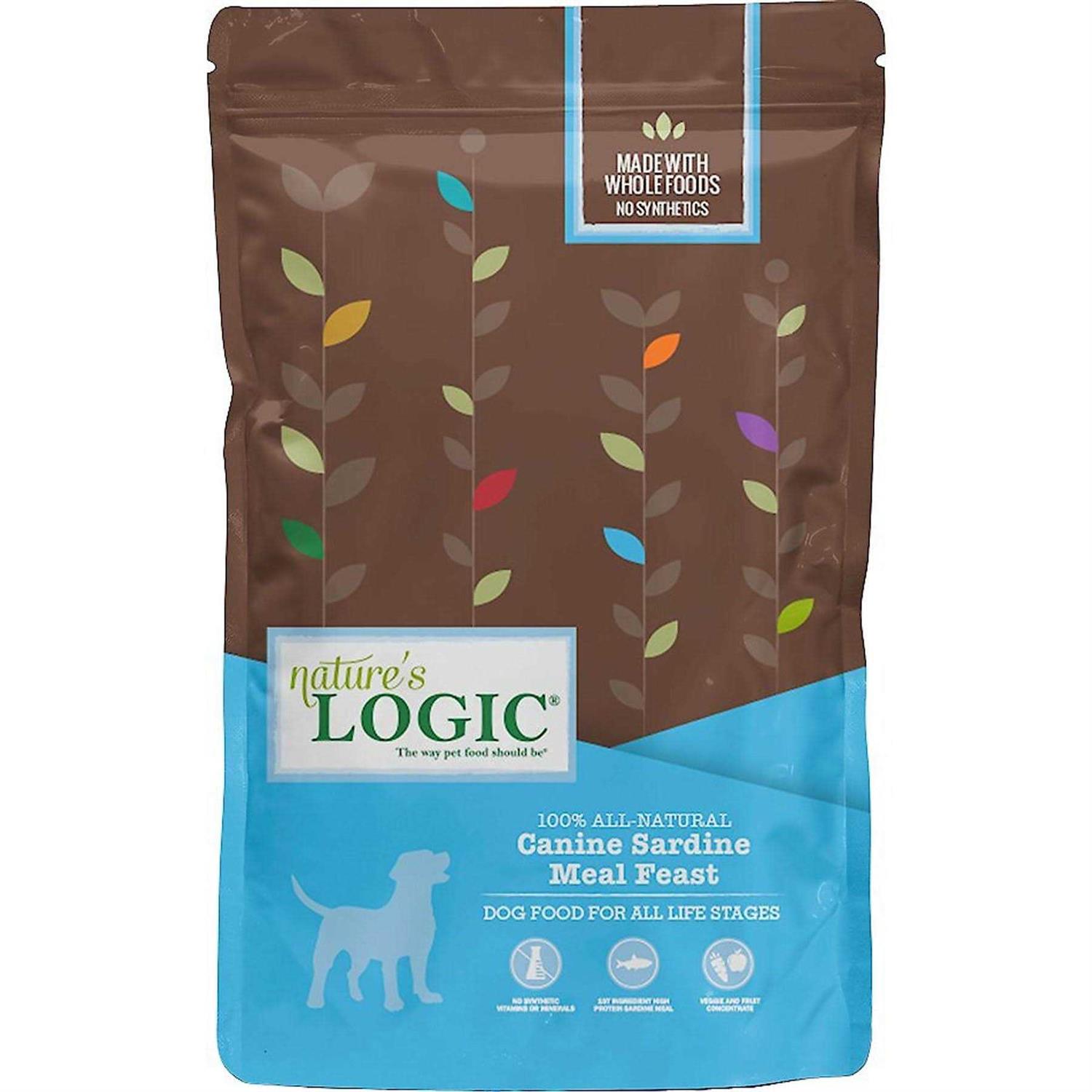 Nature&s Logic Canine Sardine Meal Feast Dry Dog Food - Healthber