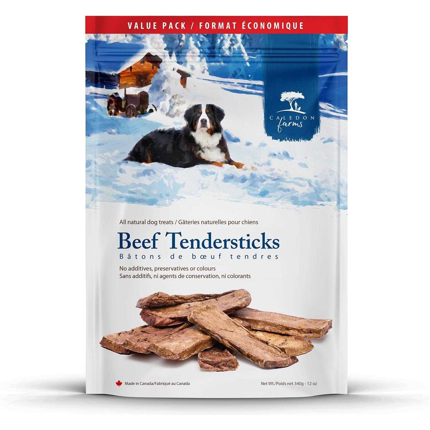 Caledon Farms Beef Tendersticks Dog - Healthber