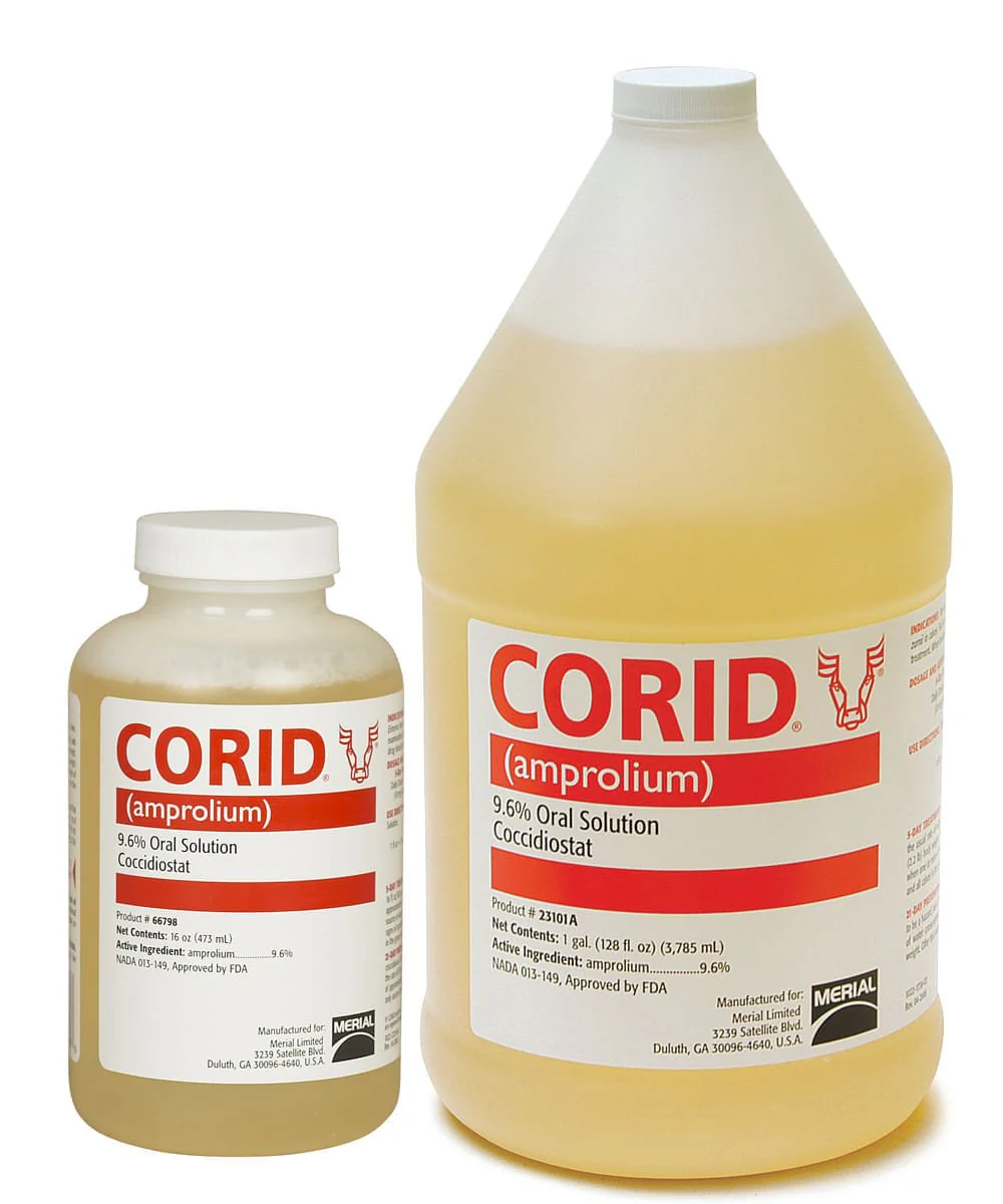 CORID Solution (Amprolium 9.6%) - Healthber