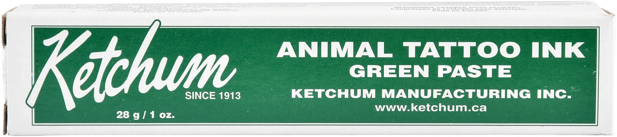 Ketchum Green Animal Tattoo Paste, 1 oz - Healthber
