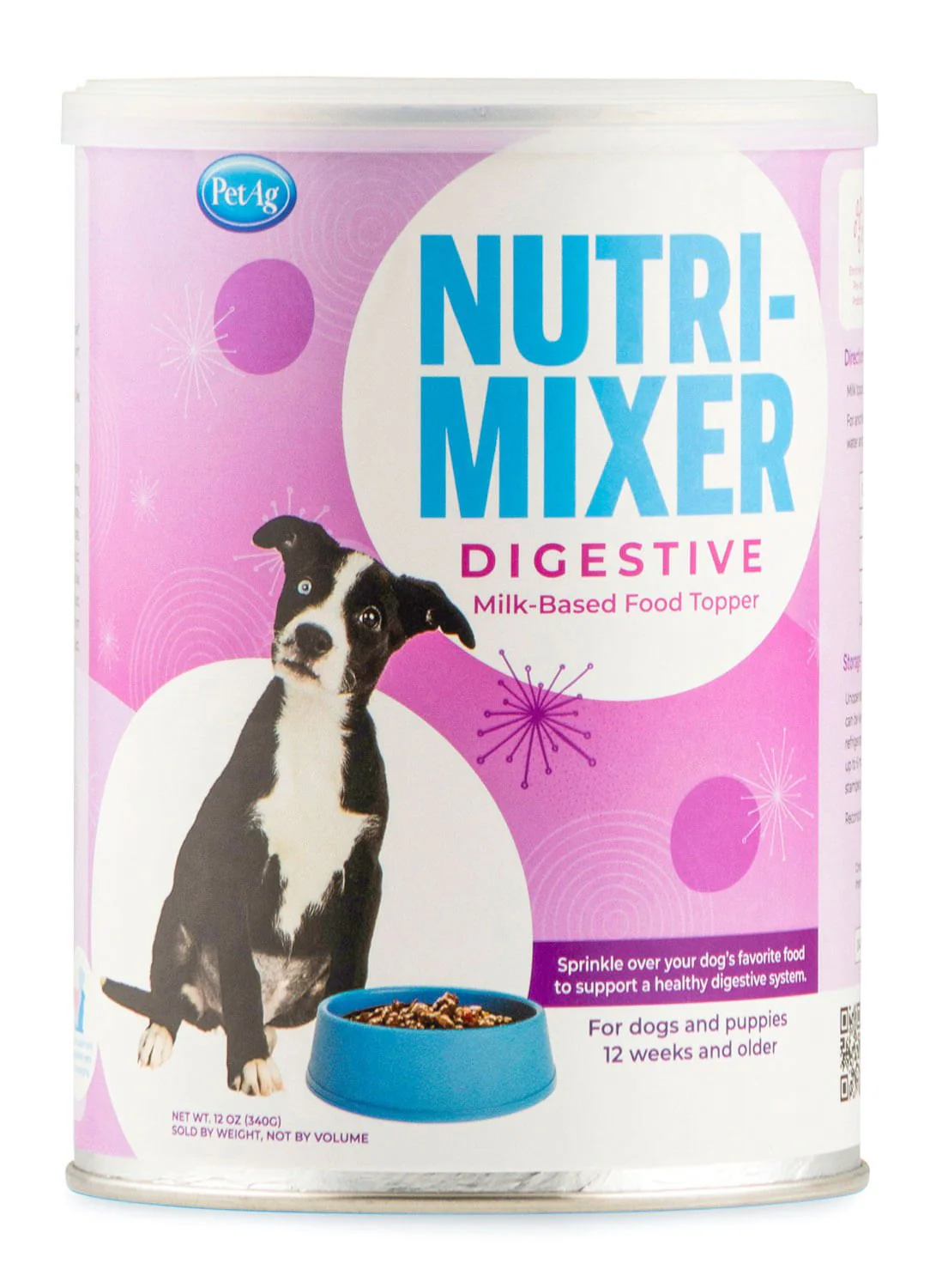 Nutri-Mixer Digestive Topper for Dogs & Puppies, 12 oz - Healthber