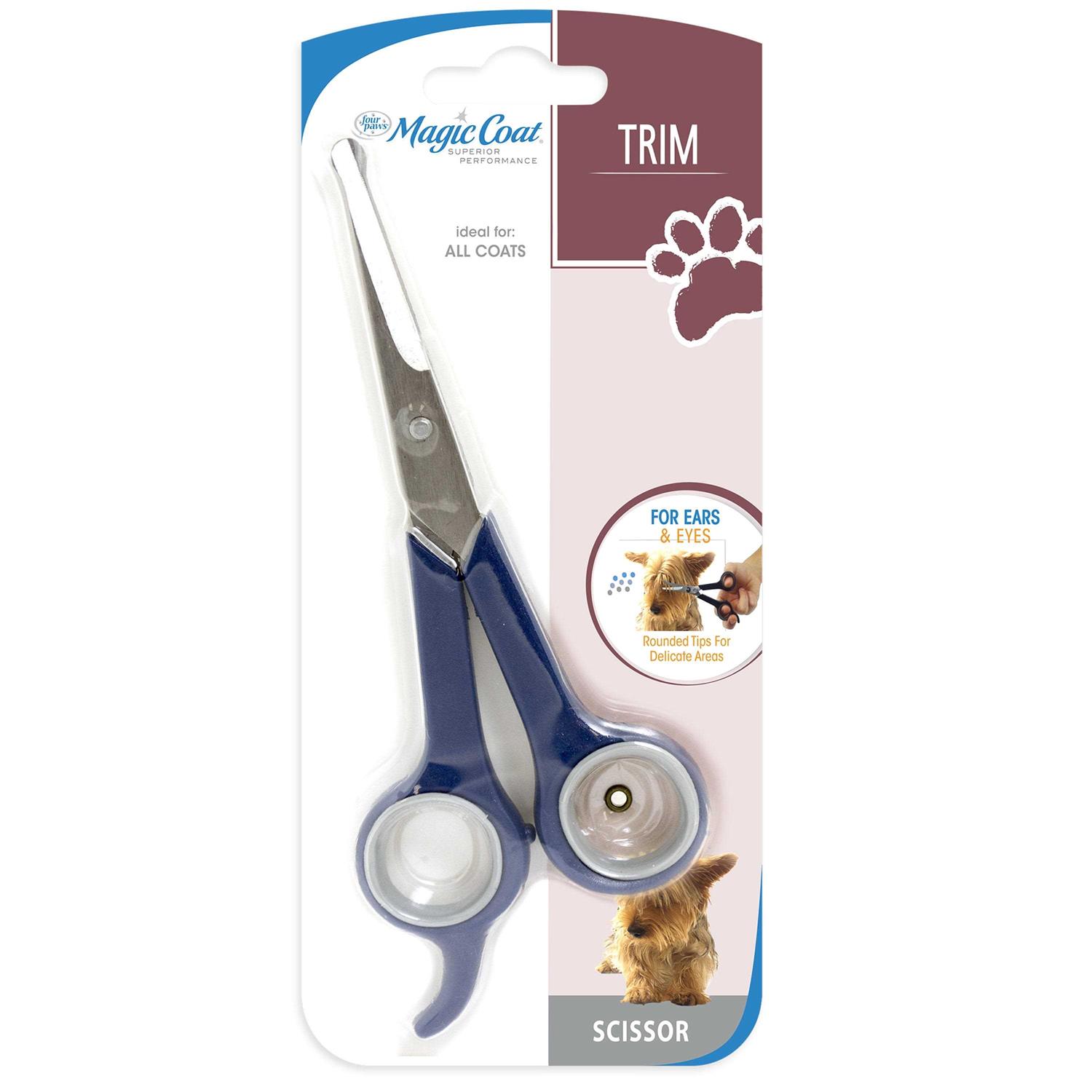 Four Paws Magic Coat Ear and Eye Scissors - Healthber