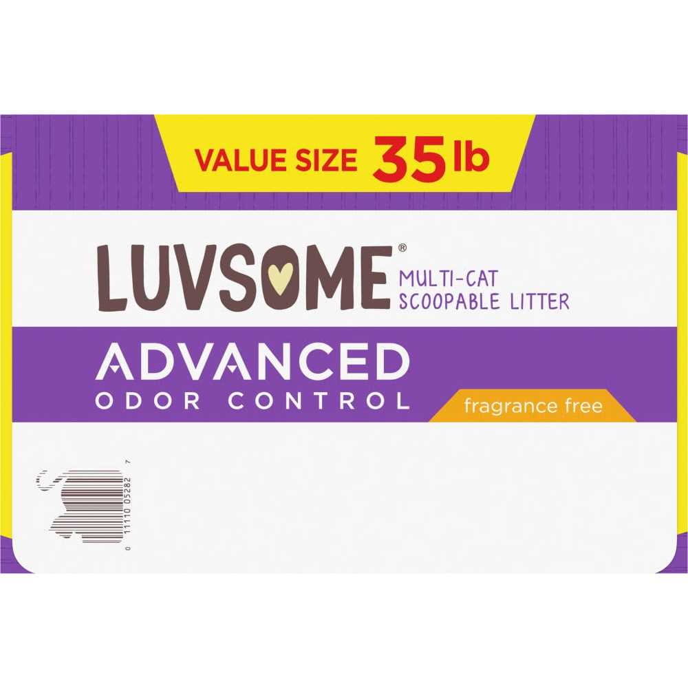 Luvsome Multi-Cat Scoopable Litter - Healthber