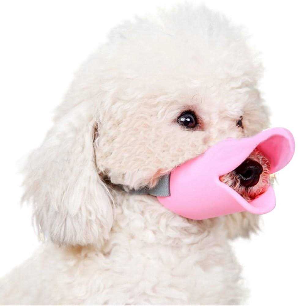 Nacoco Anti Bite Duck Mouth Shape Dog Mouth Covers Anti-Called Muzzle Masks Pet Mouth Set Bite-Proof - Healthber
