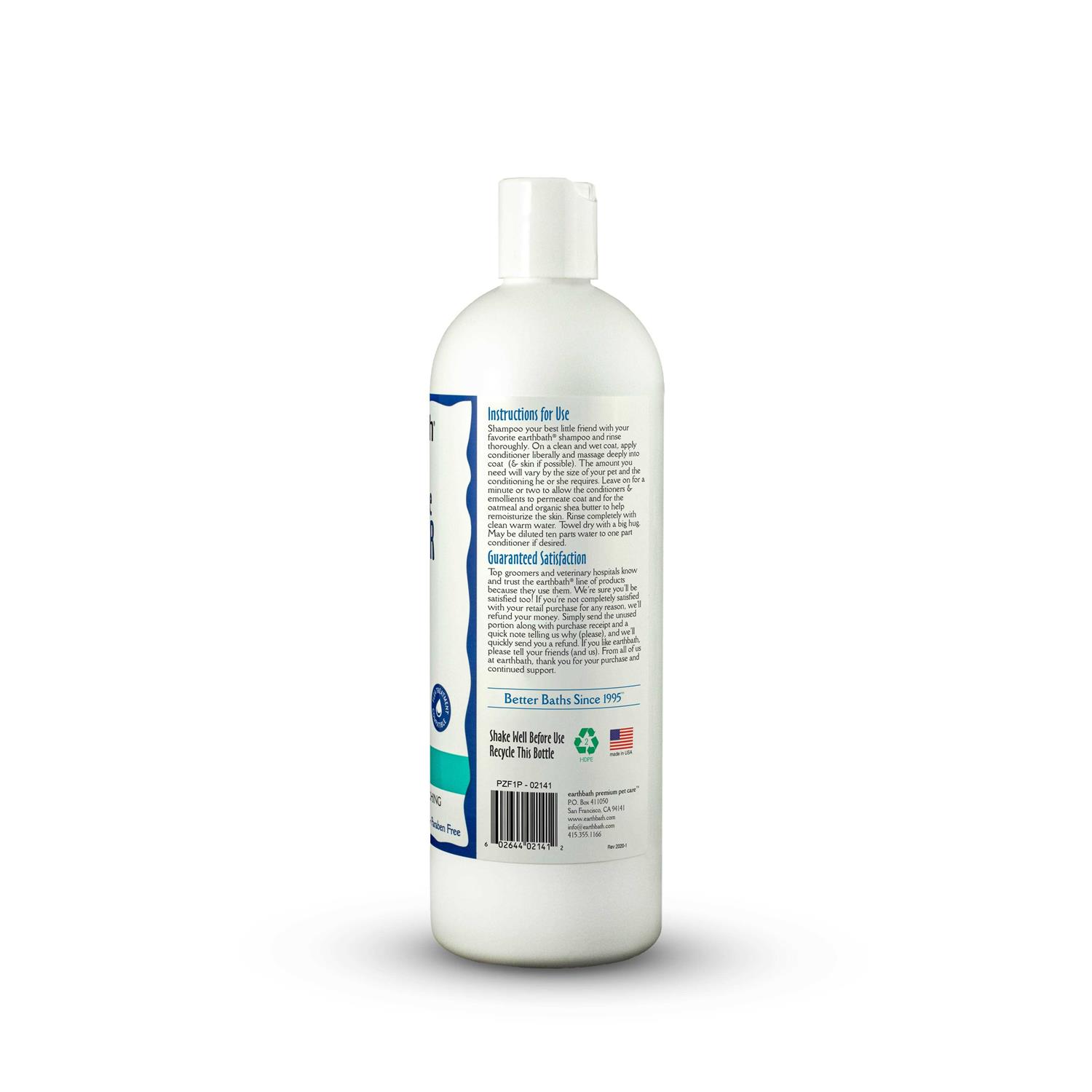 Earthbath Conditioner Oatmeal & Aloe - Healthber