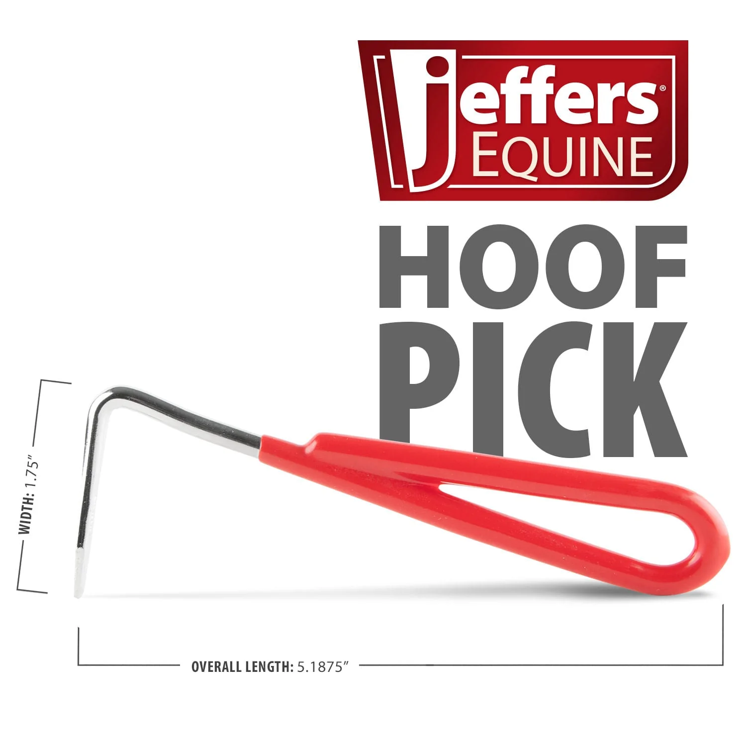 Steel Horse Hoof Pick with Coated Handle - Healthber