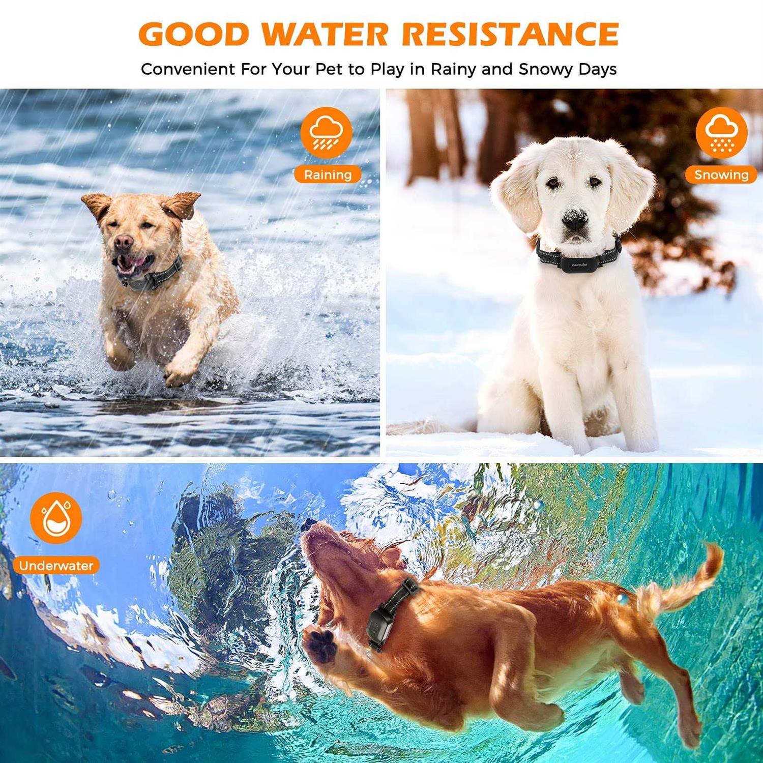 Aweec Wireless Dog Fence System 2023 Electric Fence for Dog & Training Collar with Remote - Healthber
