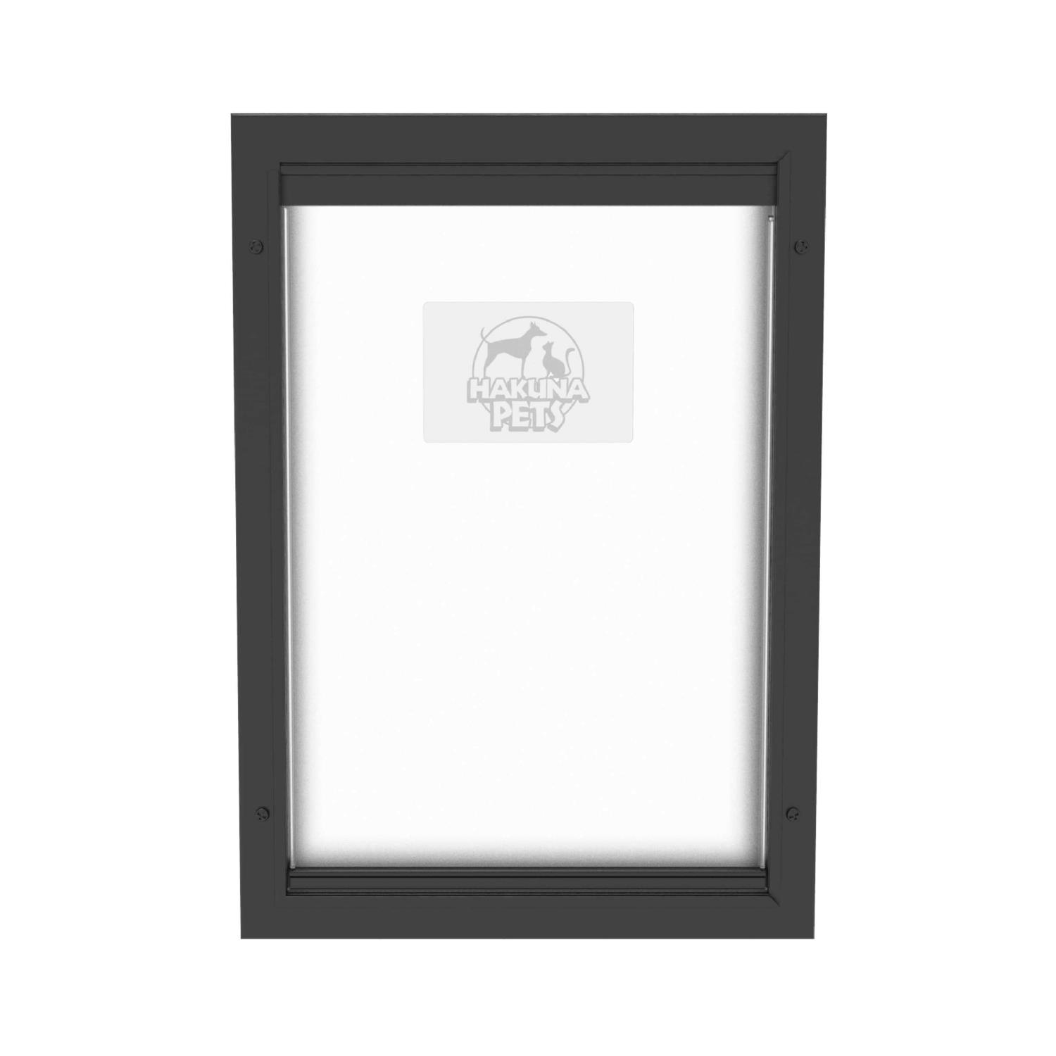 Hakuna Pets Deluxe Aluminum Pet Door - Healthber