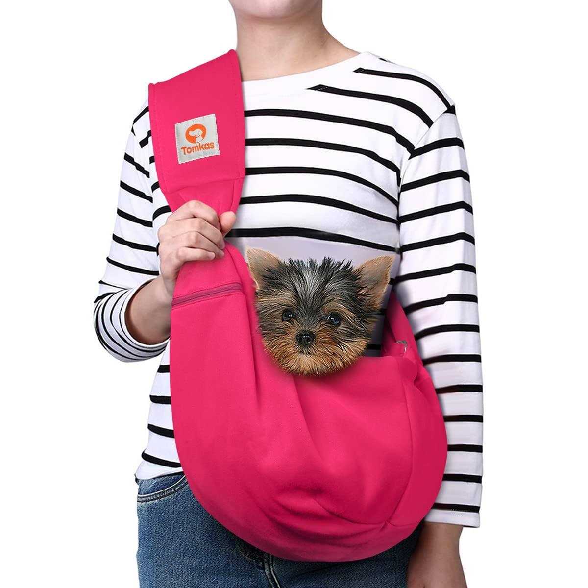 TOMKAS Dog Sling Carrier for Small Dogs Puppy Carrier for Small Dogs - Healthber