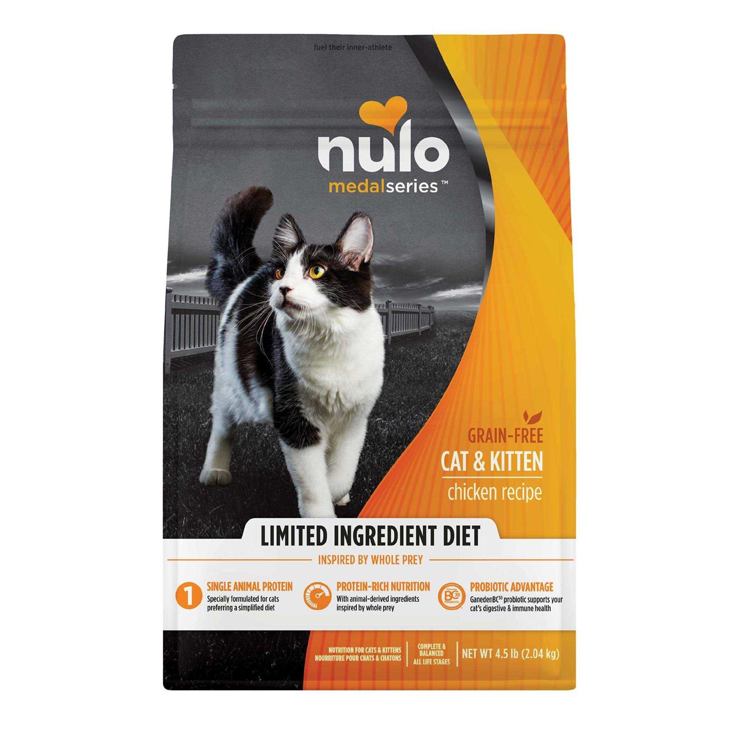 Nulo Chicken MedalSeries All Life Stages Dry Cat Food - Healthber