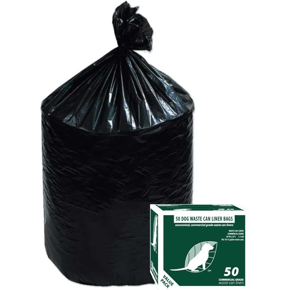 NBPWP Commercial Grade Dog Waste Station Can Liners Standard Size 26W x 3333L - Healthber