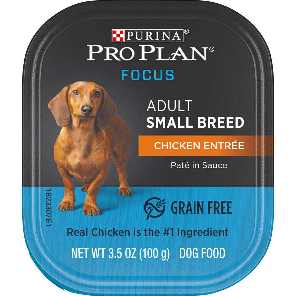 Purina Pro Plan Focus Small Breed Entree Adult Wet Dog Food - Healthber