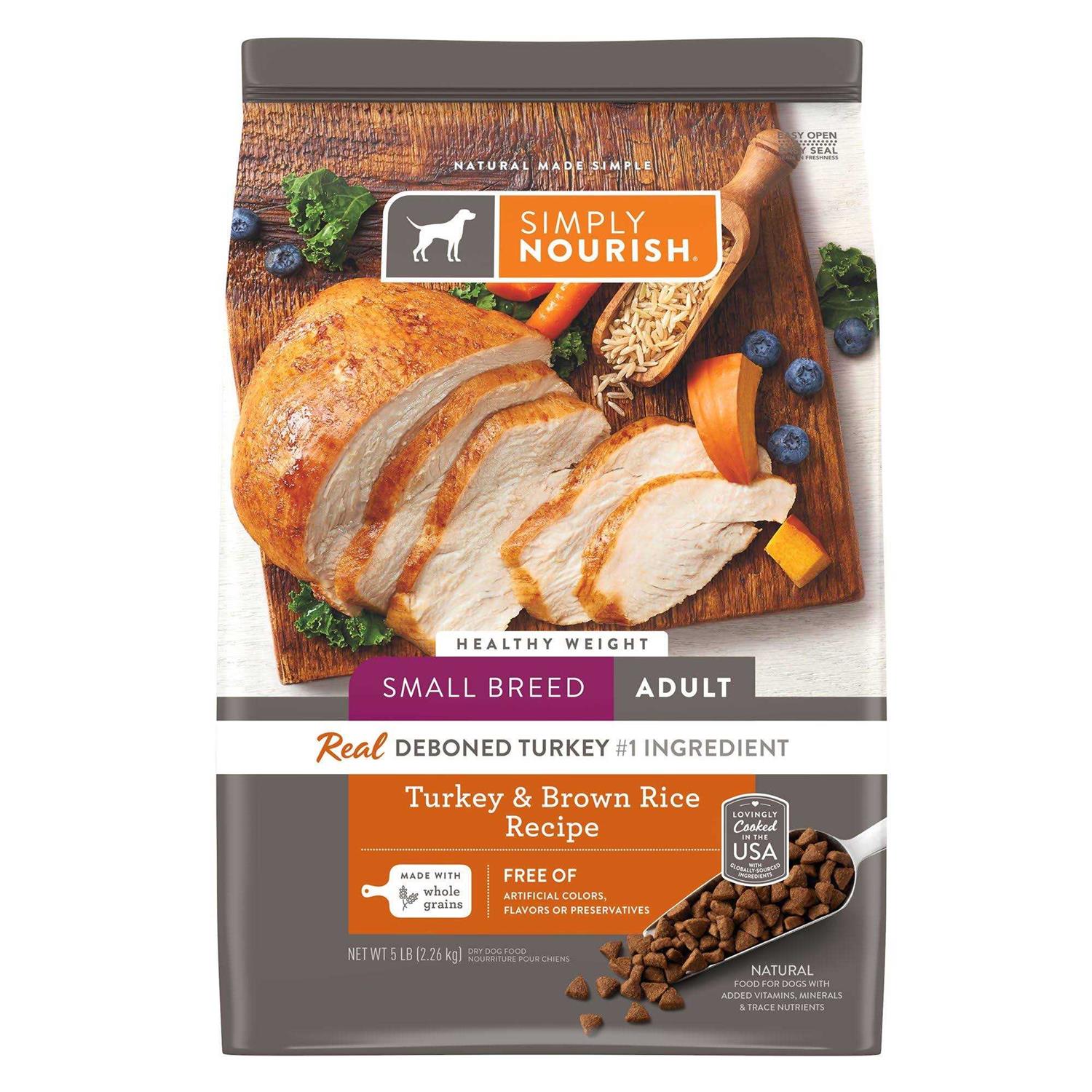 Simply Nourish Original Weight Management Breed Adult Dry Dog Food - Healthber