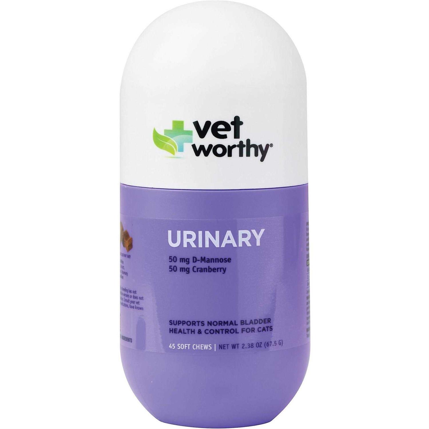 Vet Worthy Urinary Aid Soft Chews for Cats - Healthber