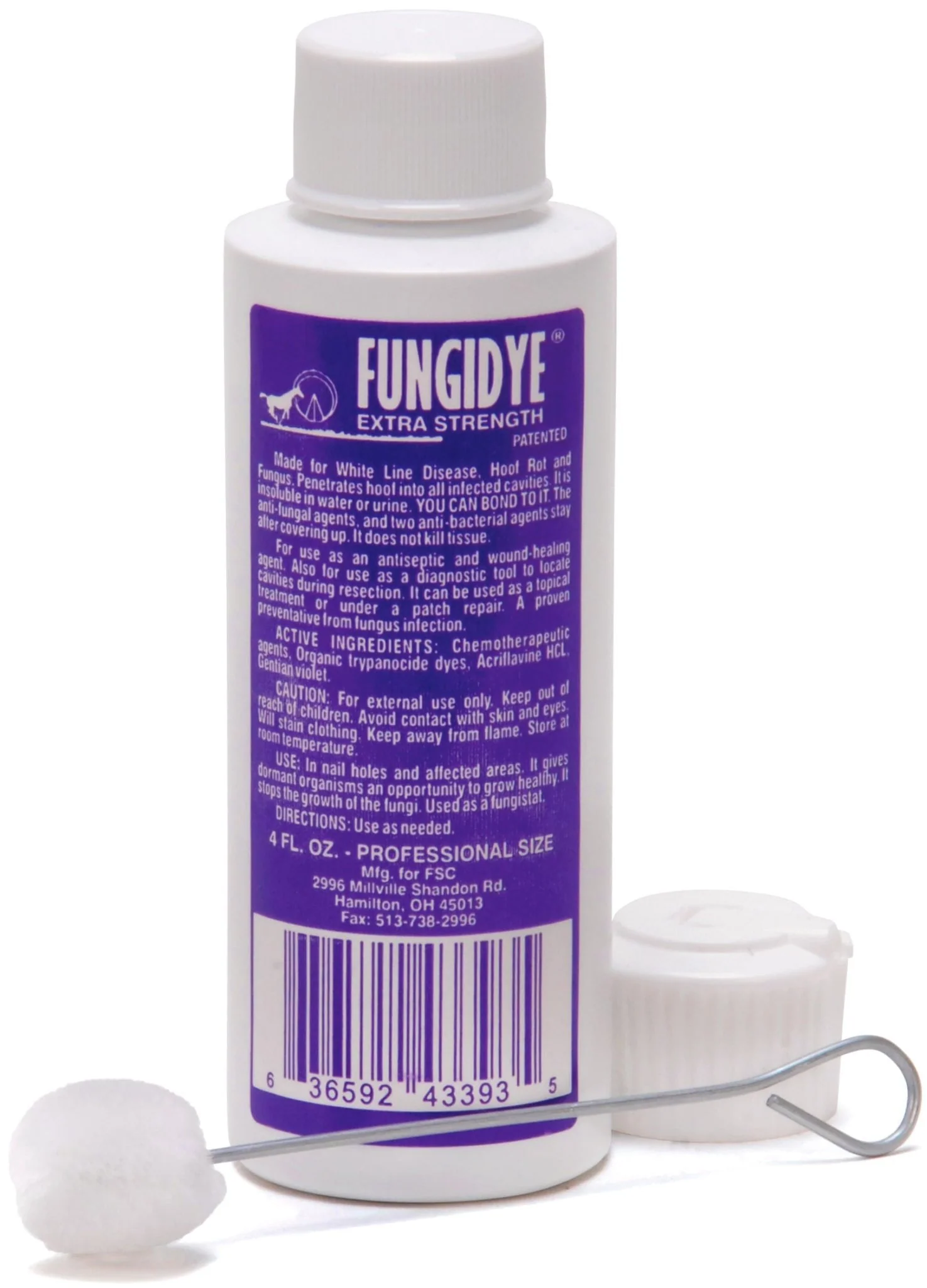 Fungidye, 4 oz With Dauber - Healthber