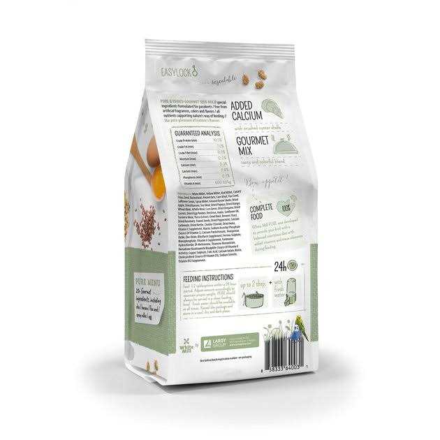 White Mill Pure Parakeet Food - Healthber