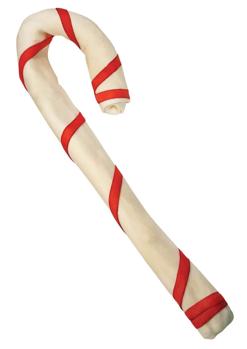 Large Rawhide Candy Canes - Healthber