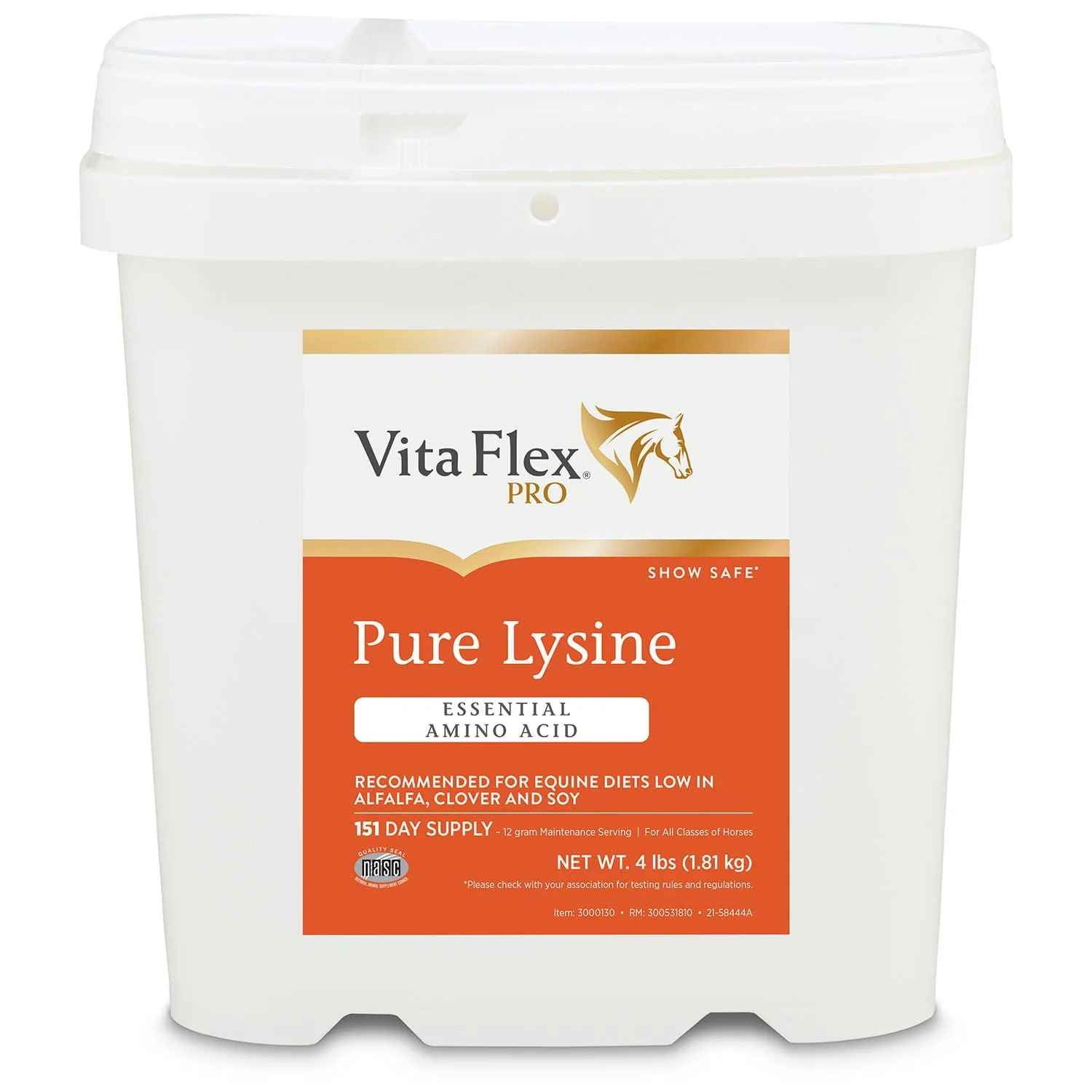 Vita Flex Pure Lysine, 151 Day Supply - Healthber
