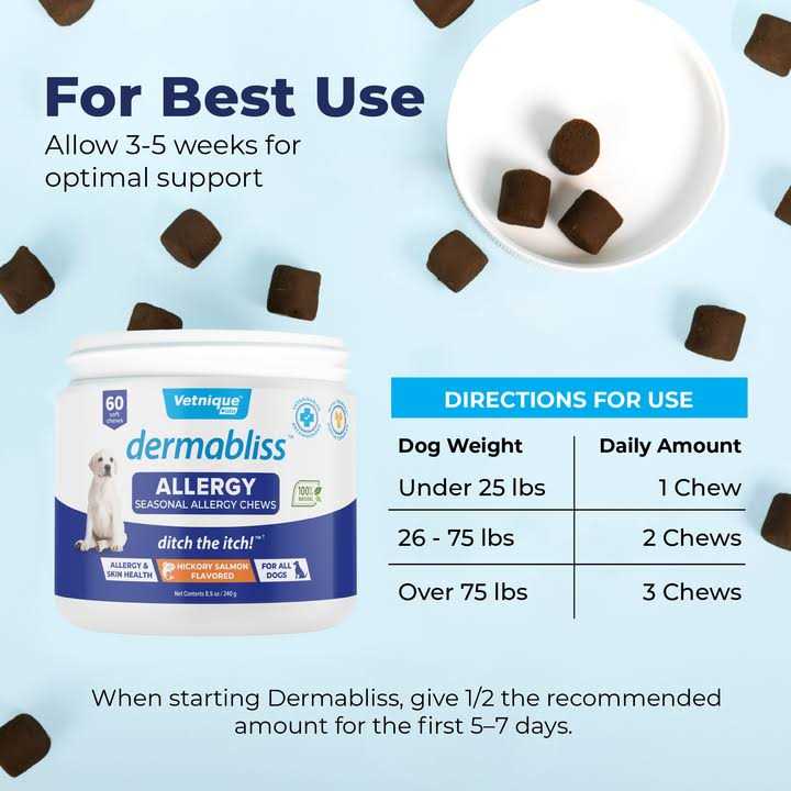 Dermabliss Allergy & Immune Soft Chews for Dogs - Healthber