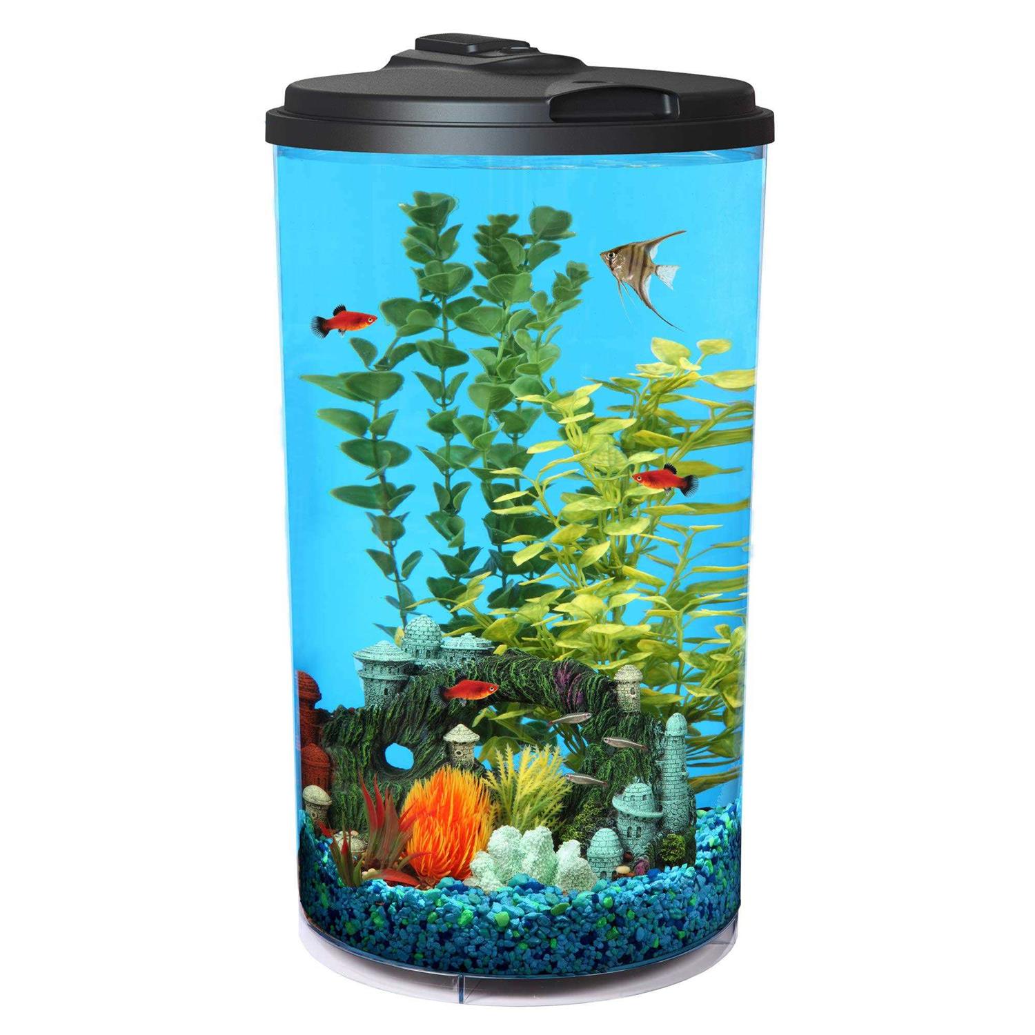 Koller Products Tropical 360 View Aquarium Starter Kit - Healthber