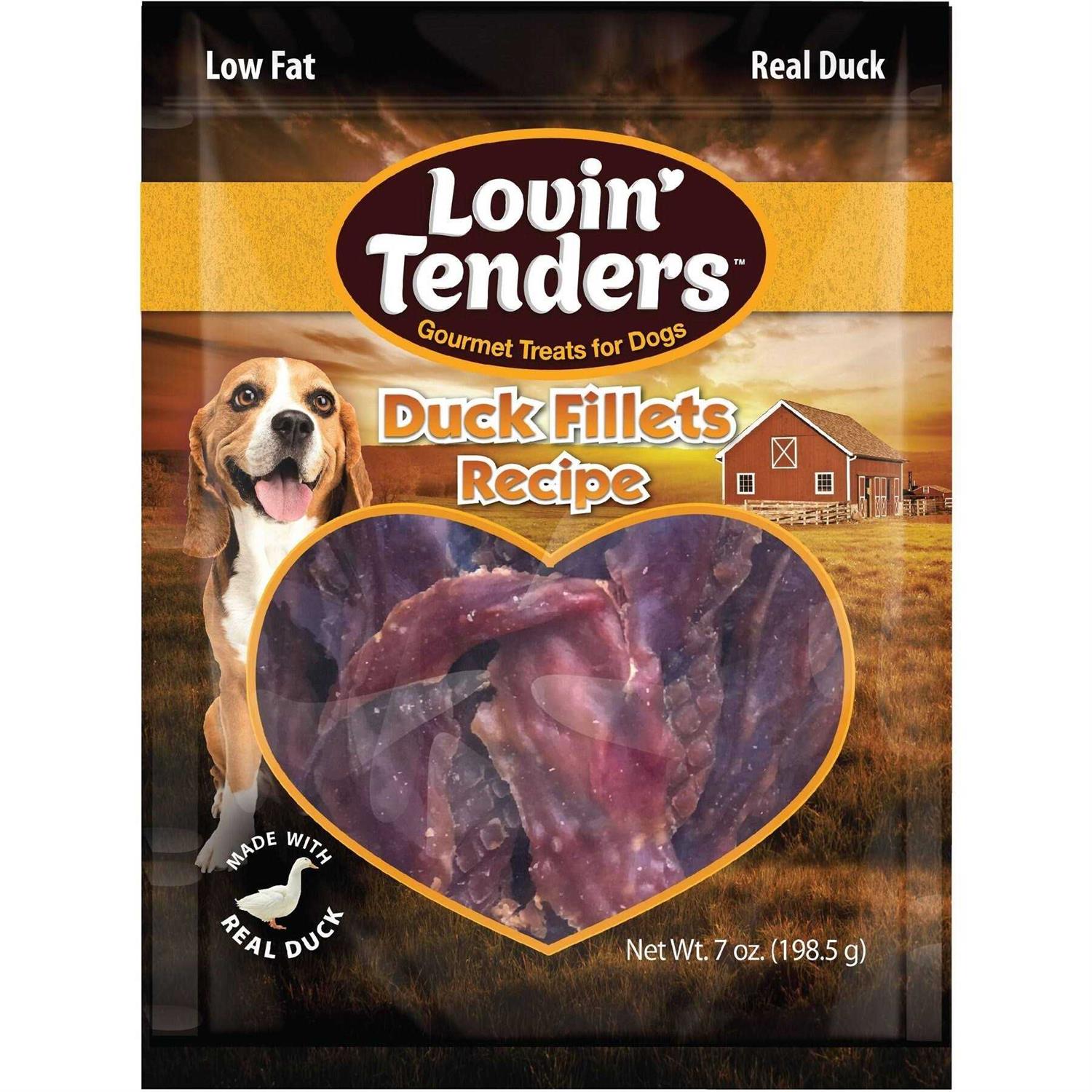 Lovin Tenders Duck Jerky Dog Treat - Healthber