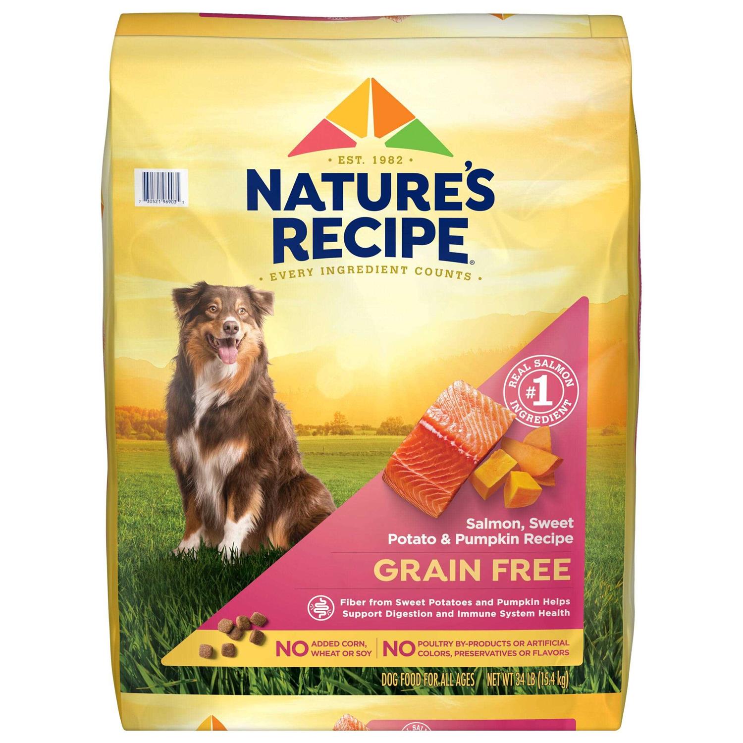 Nature’s Recipe Grain Free Dry Dog Food - Healthber