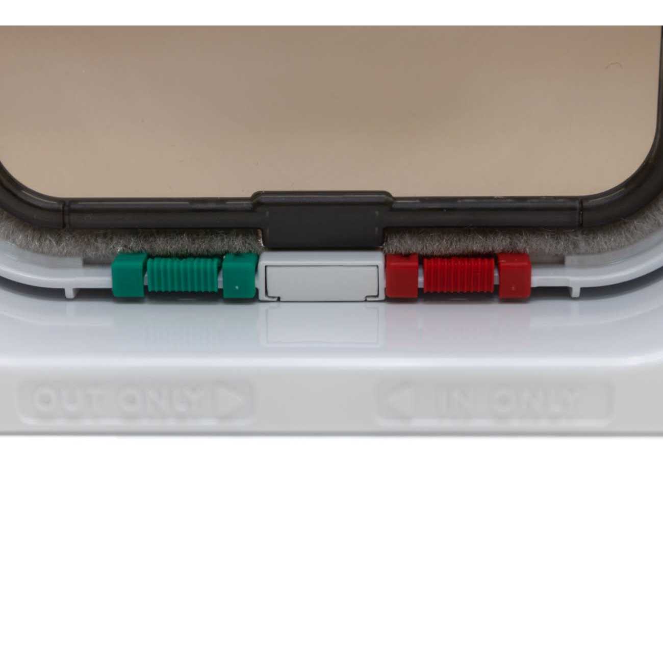 Cat Mate 4 Way Locking Cat Flap with Door Liner - Healthber