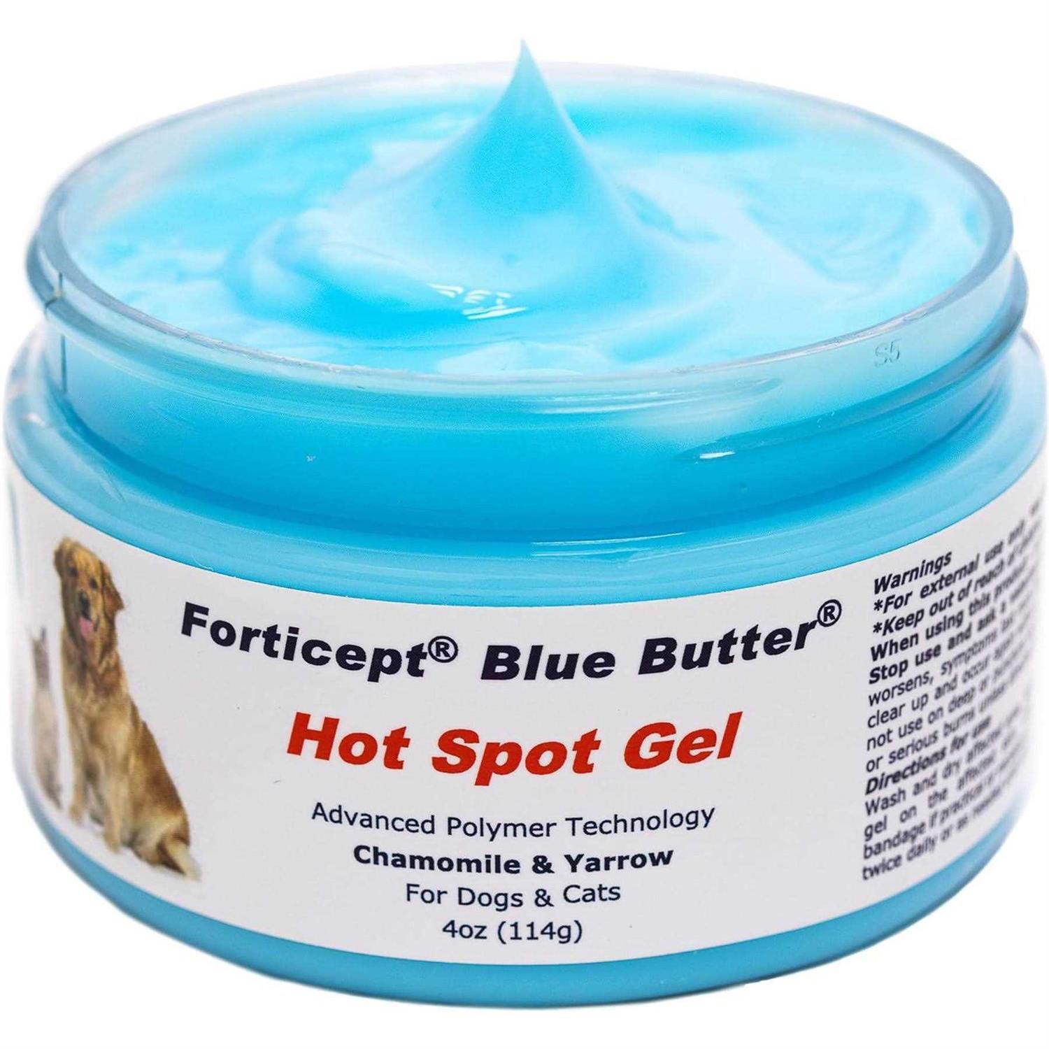 Forticept Blue Butter Hot Spot Treatment for Dogs & Cats Dog Wound Care - Healthber