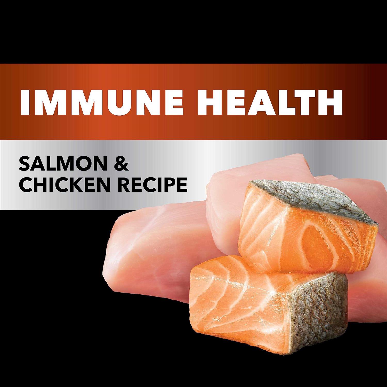 Iams Advanced Health Immune Health Salmon Chicken Recipe Adult Dry Cat Food - Healthber