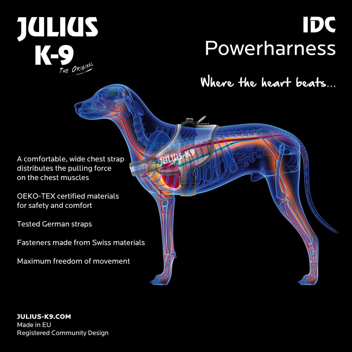 Julius-K9 IDC-Powerharness - Healthber