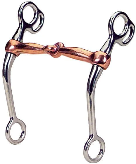 Copper Snaffle Mouth Training Bit - Healthber