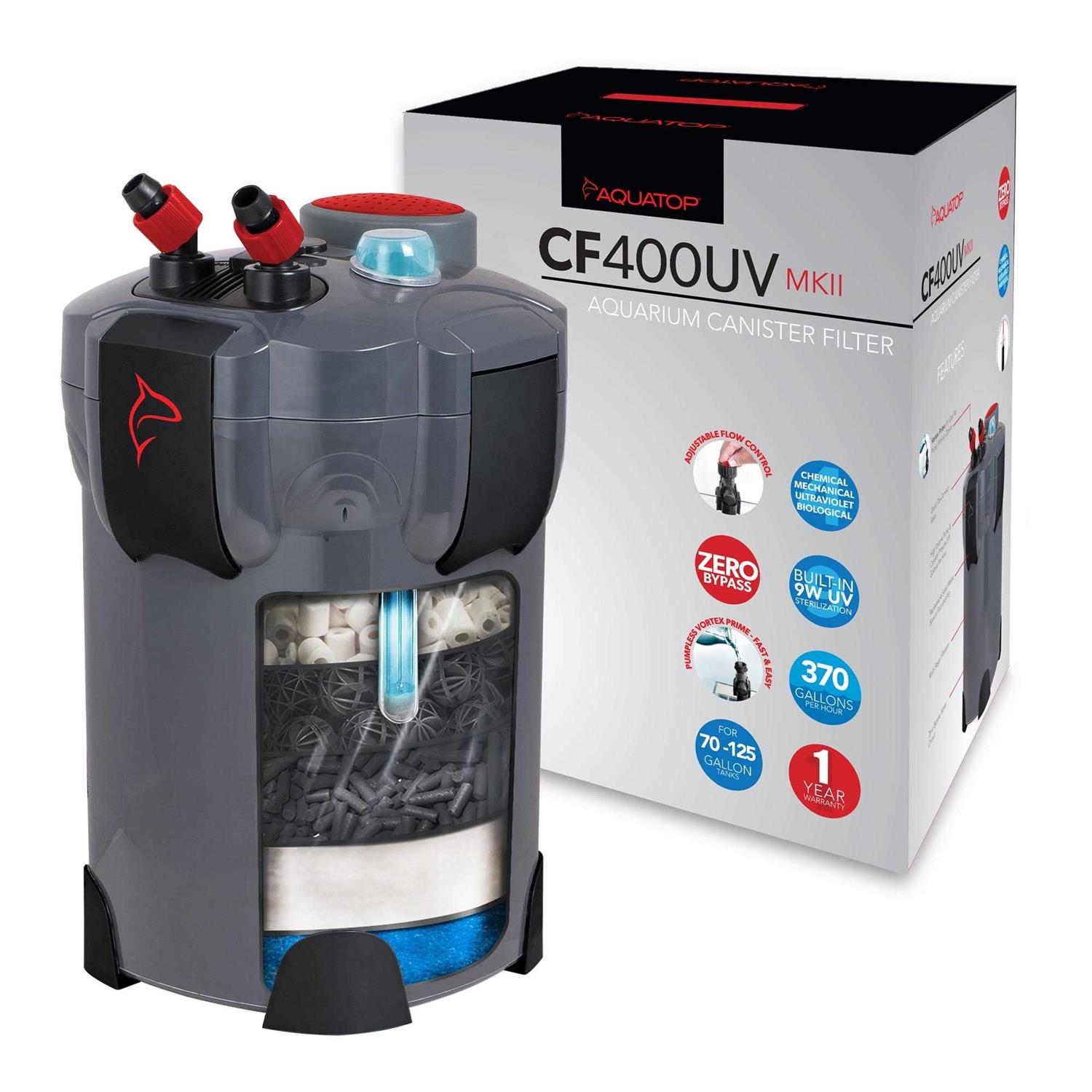 Aquatop UV Canister Filter CF Series - Healthber