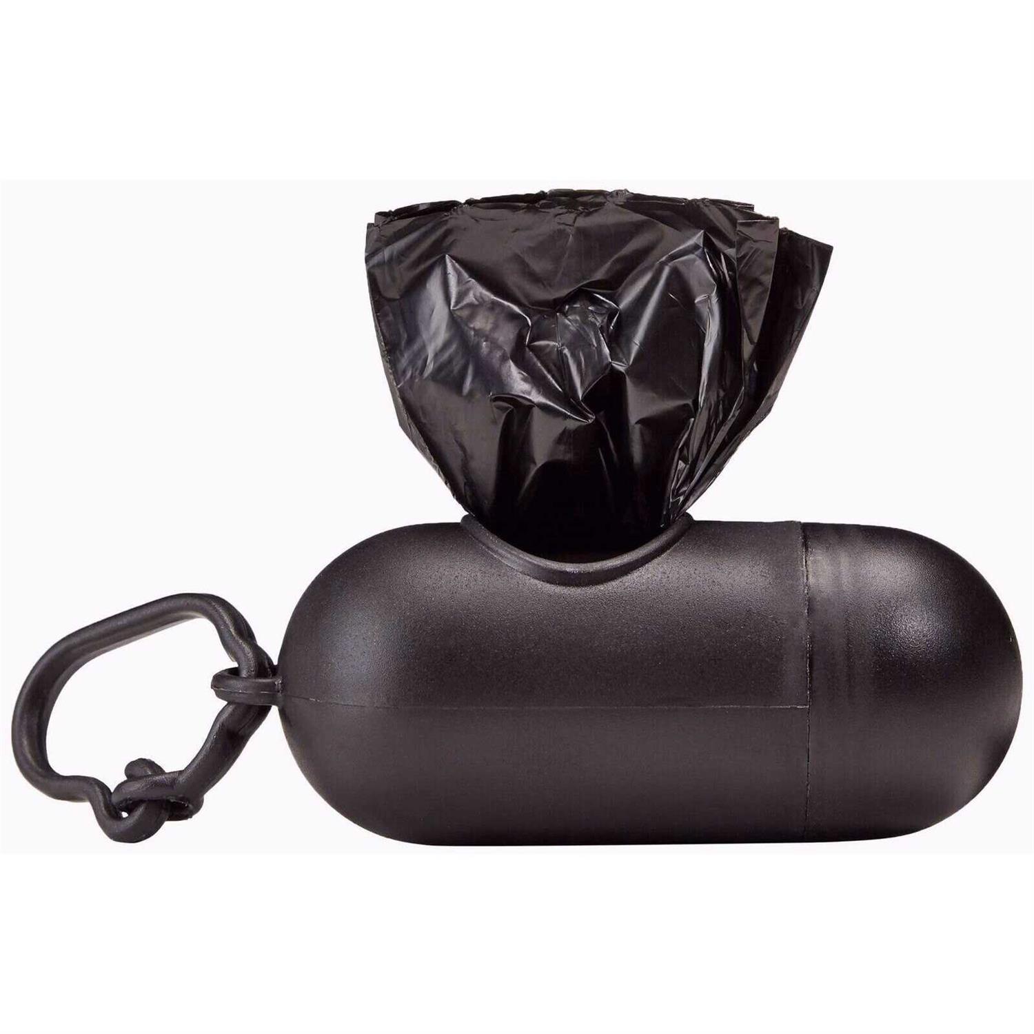 Amazon Basics Dog Poop Bags with Dispenser and Leash Clip Unscented Standard - Healthber
