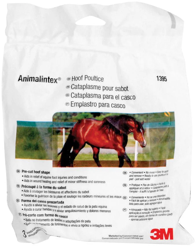 3M Animalintex Hoof Poultice (3 pk) - Healthber