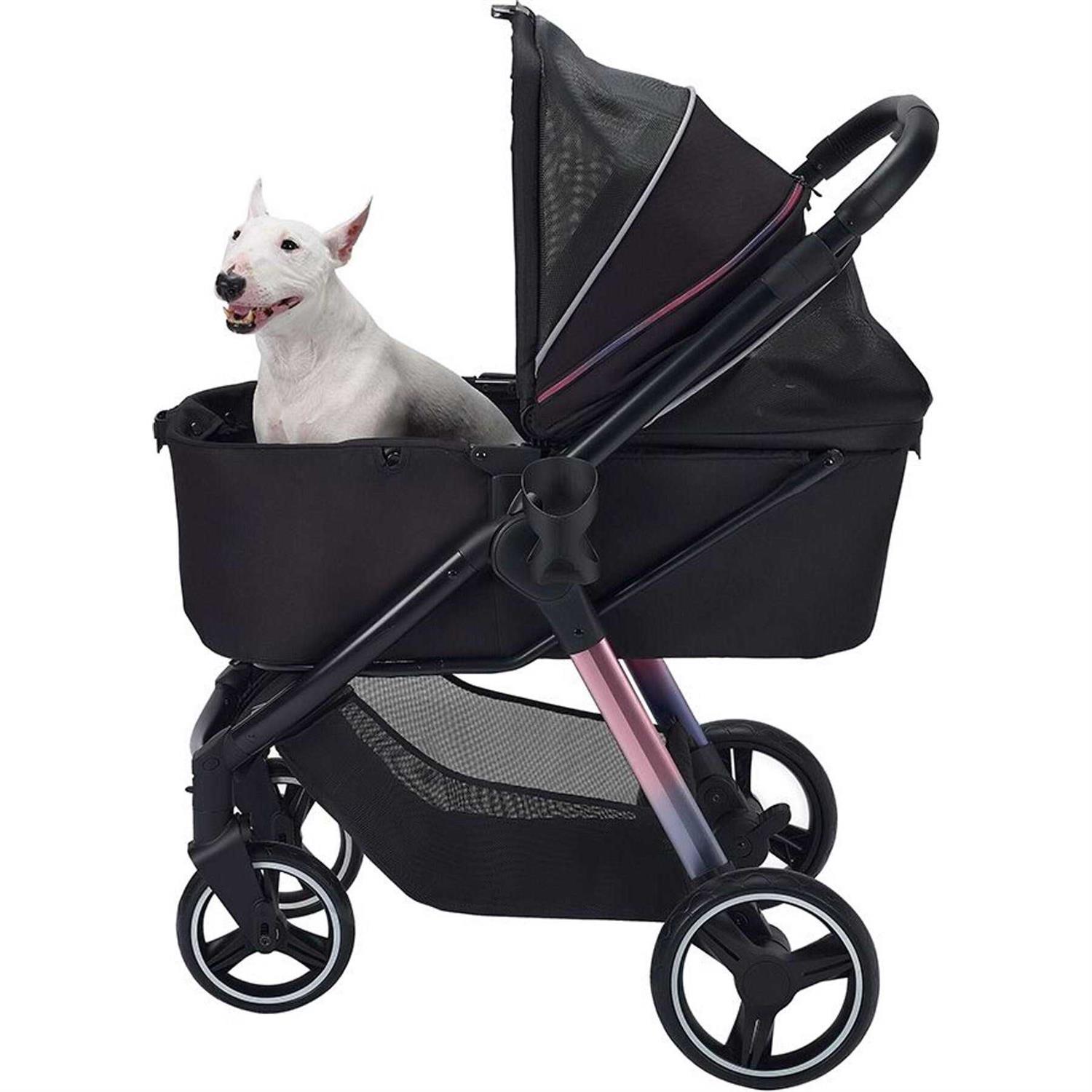 Ibiyaya Retro Luxe Pet Stroller - Healthber