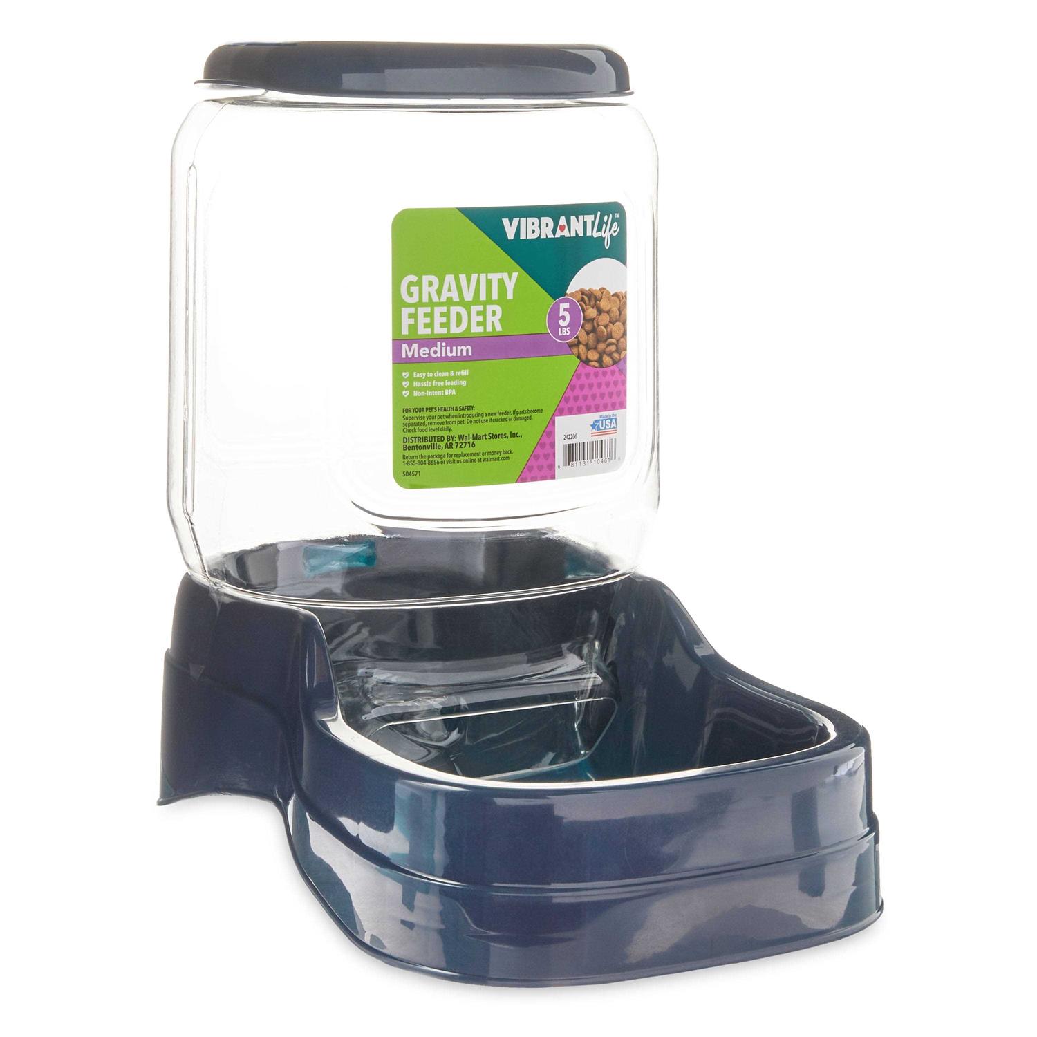Vibrant Life Gravity Pet Feeder - Healthber